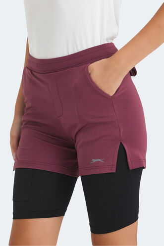 Slazenger SABLE K Kadın Şort Gül - Thumbnail