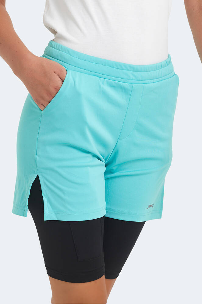 Slazenger SABLE K Kadın Şort Turkuaz