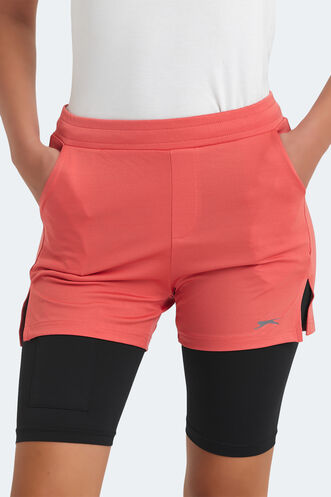 Slazenger SABLE K Kadın Şort Turuncu - Thumbnail