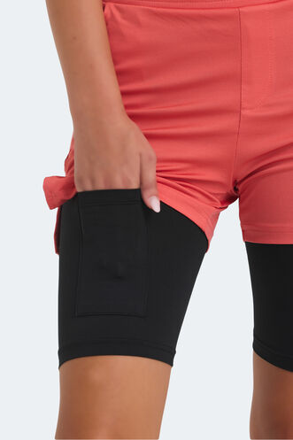 Slazenger SABLE K Women's Shorts Orange - Thumbnail