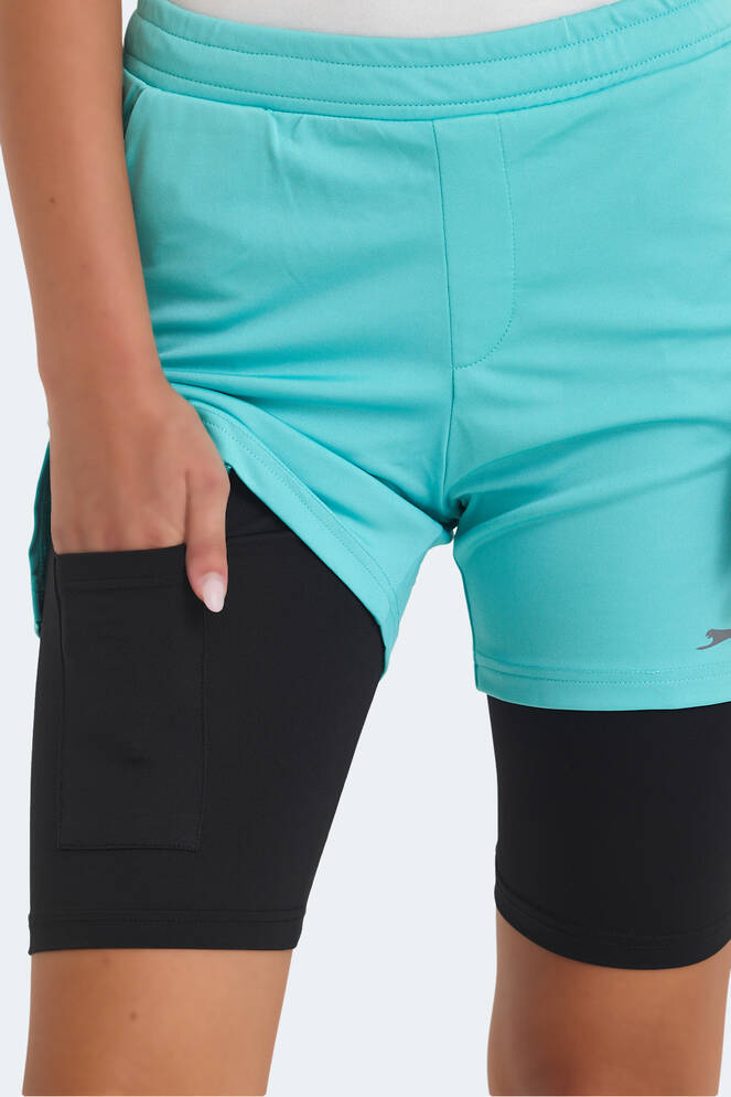 Slazenger SABLE K Women's Shorts Turquoise