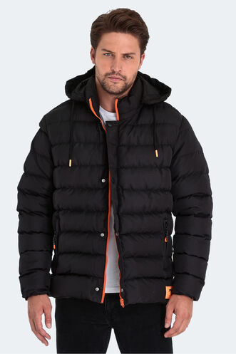 Slazenger - Slazenger SALINE Erkek Mont Siyah