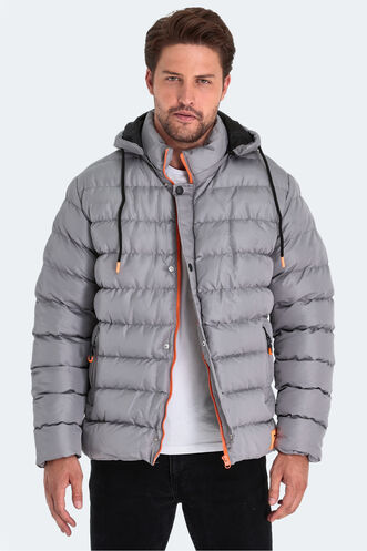 Slazenger - Slazenger SALINE Erkek Mont Gri Slazenger - Slazenger SALINE Erkek Mont Gri