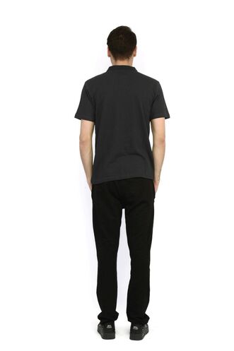 Slazenger SALVATOR Erkek Kısa Kollu T-Shirt Koyu Gri - Thumbnail