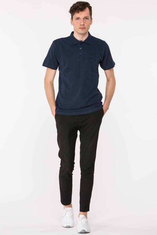 Slazenger SALVATOR Erkek Kısa Kollu T-Shirt Lacivert