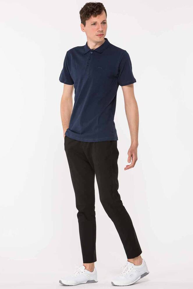 Slazenger SALVATOR Erkek Kısa Kollu T-Shirt Lacivert
