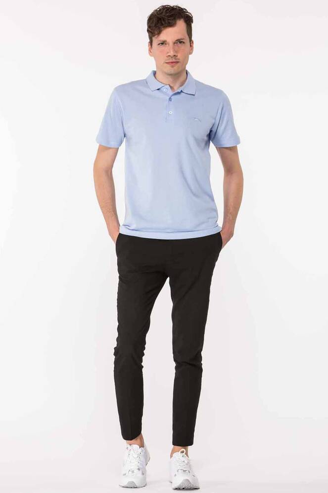 Slazenger SALVATOR Erkek Kısa Kollu T-Shirt Mavi