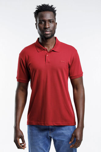 Slazenger - Slazenger SALVATOR Erkek Kısa Kollu T-Shirt Bordo