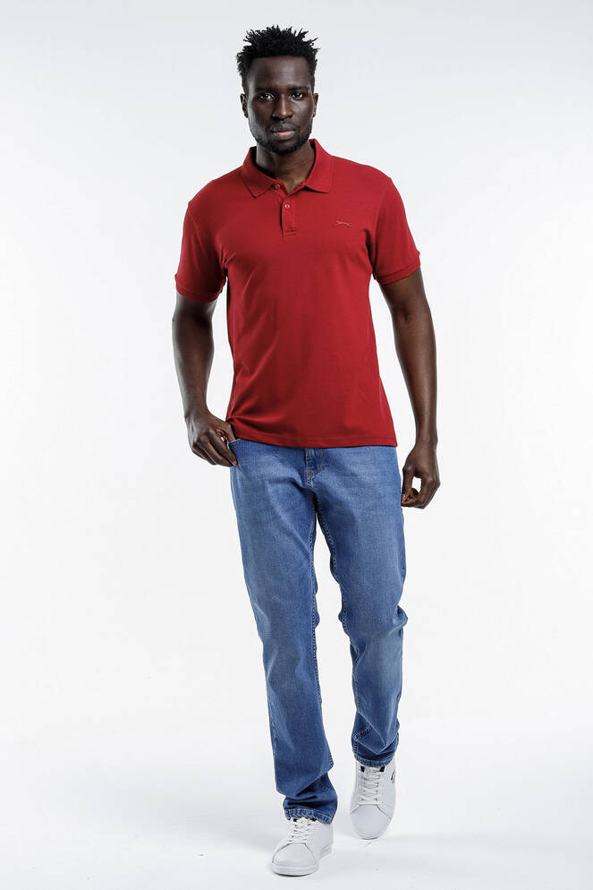 Slazenger SALVATOR Erkek Kısa Kollu T-Shirt Bordo