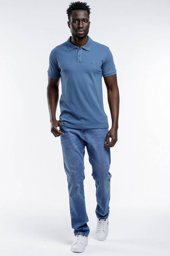 Slazenger SALVATOR Erkek Kısa Kollu T-Shirt Indigo