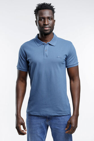 Slazenger - Slazenger SALVATOR Erkek Kısa Kollu T-Shirt Indigo