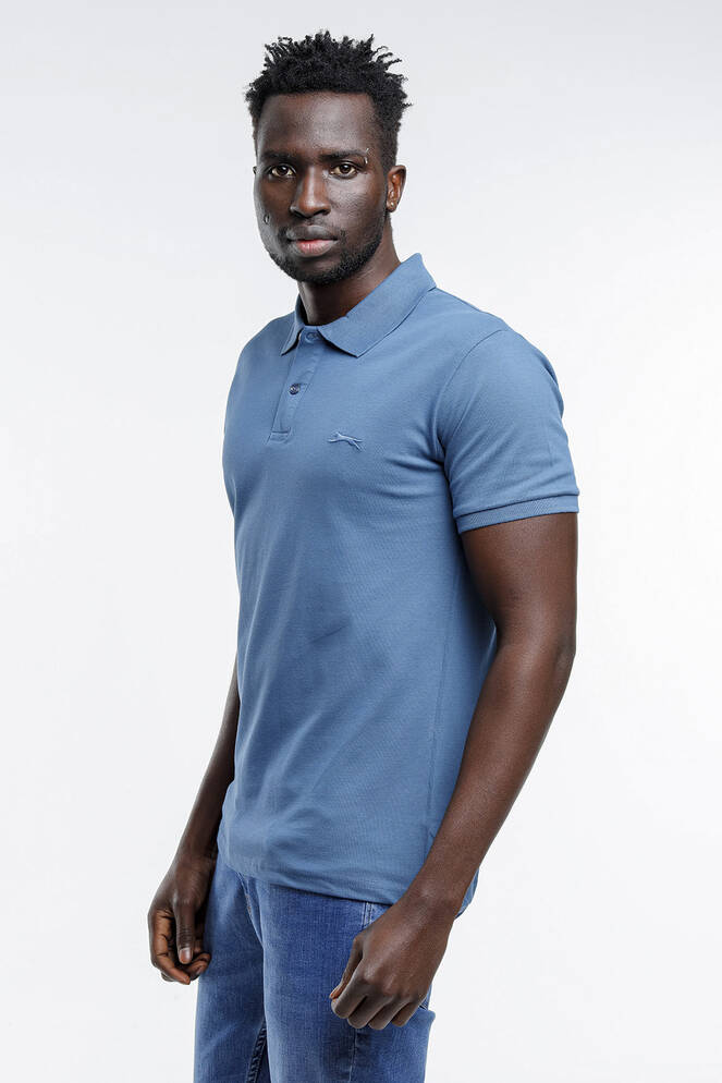 Slazenger SALVATOR Erkek Kısa Kollu T-Shirt Indigo