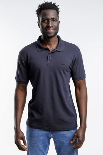Slazenger - Slazenger SALVATOR Erkek Kısa Kollu T-Shirt Lacivert