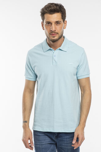 Slazenger - Slazenger SALVATOR Erkek Kısa Kollu T-Shirt Mavi
