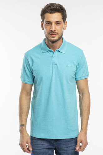 Slazenger - Slazenger SALVATOR Erkek Kısa Kollu T-Shirt Turkuaz