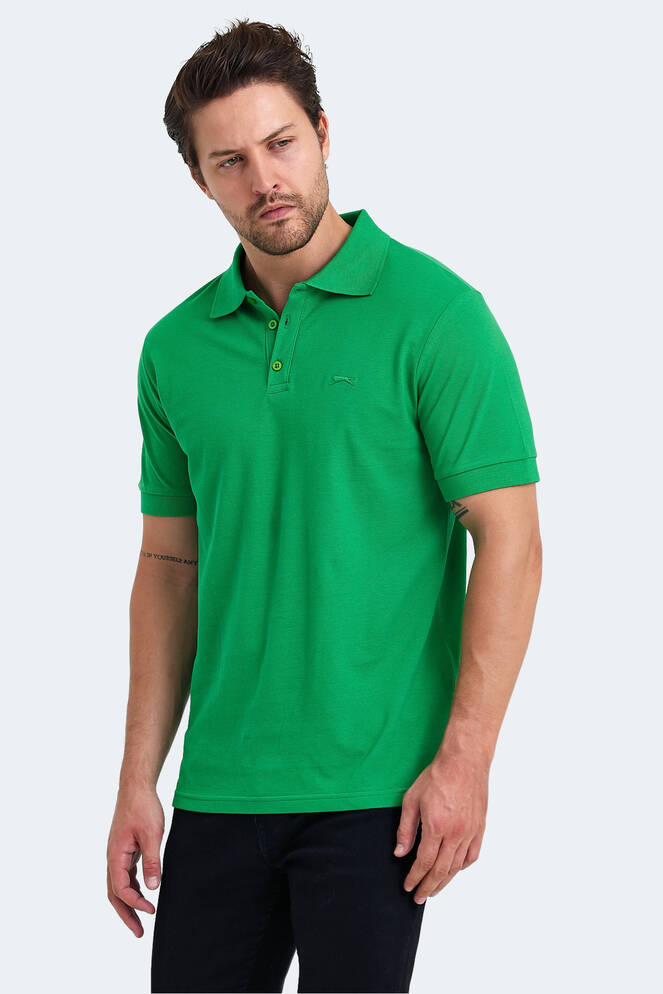 Slazenger SALVATOR Erkek Kısa Kollu T-Shirt Yeşil