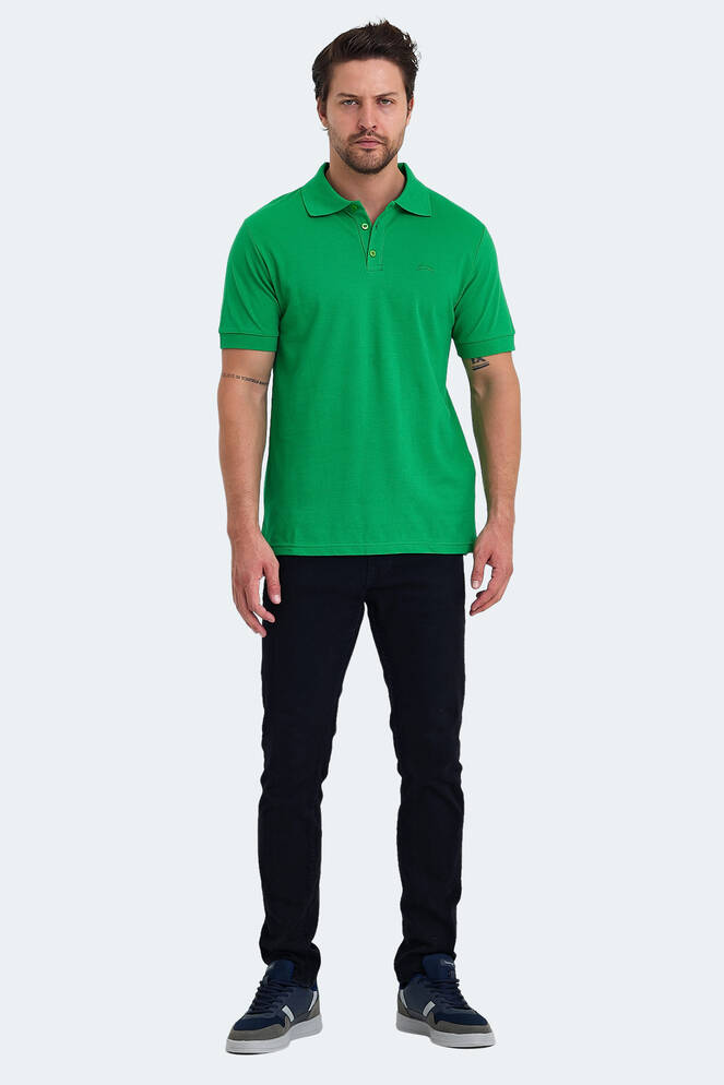 Slazenger SALVATOR Erkek Kısa Kollu T-Shirt Yeşil
