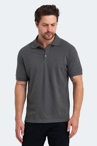 Slazenger SALVATOR Men's T-Shirt Anthracite - Thumbnail