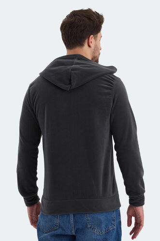Slazenger SAMSON Men's Fleece Dark Grey - Thumbnail