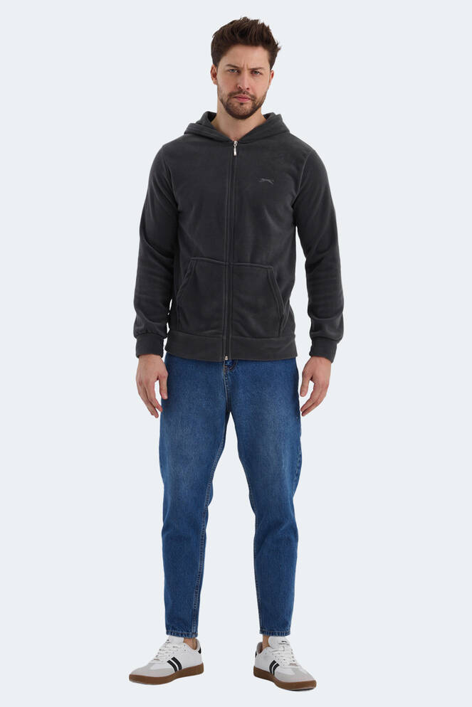 Slazenger SAMSON Men's Fleece Dark Grey