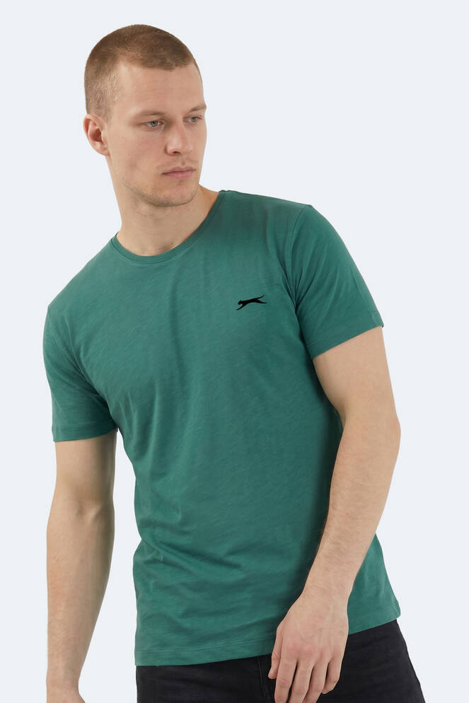 Slazenger SANDER KTN Erkek Koyu Yeşil Tişört