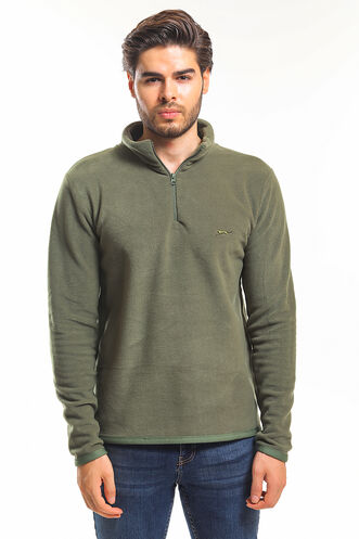Slazenger SANNE Men's Fleece Khaki - Thumbnail
