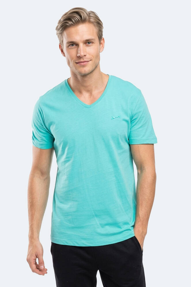Slazenger SARGON Men's Short Sleeve T-Shirt Dark Green