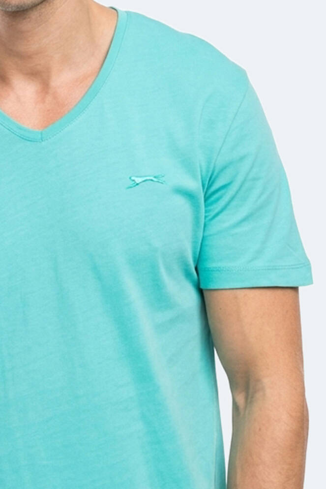 Slazenger SARGON Men's Short Sleeve T-Shirt Dark Green