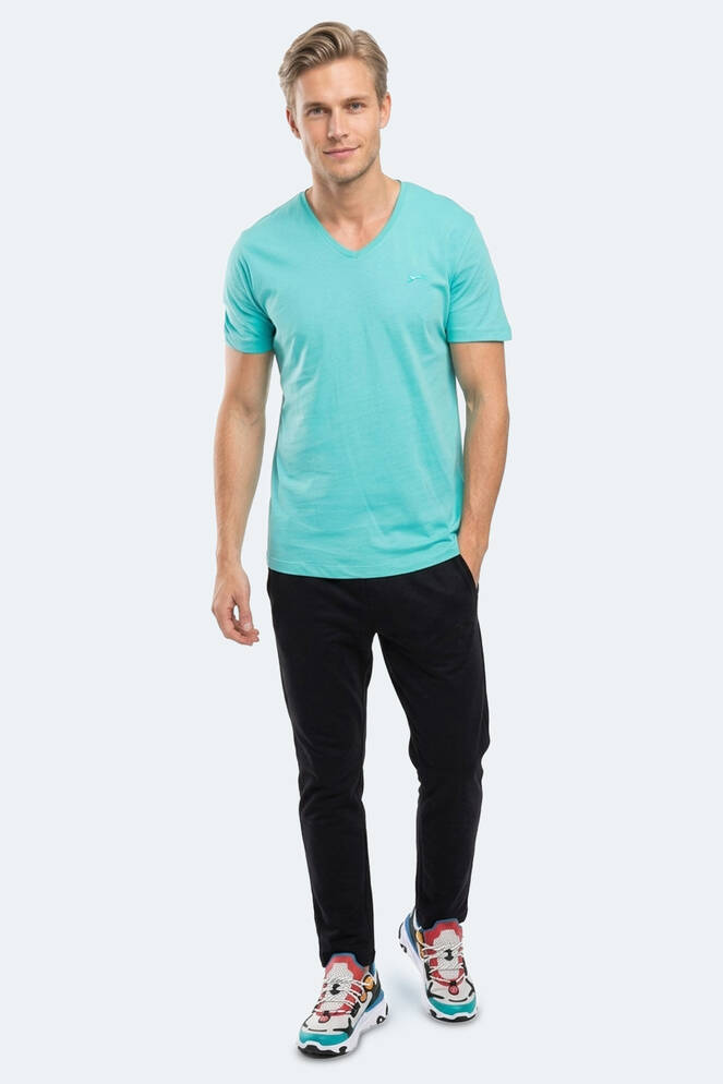 Slazenger SARGON Men's Short Sleeve T-Shirt Dark Green