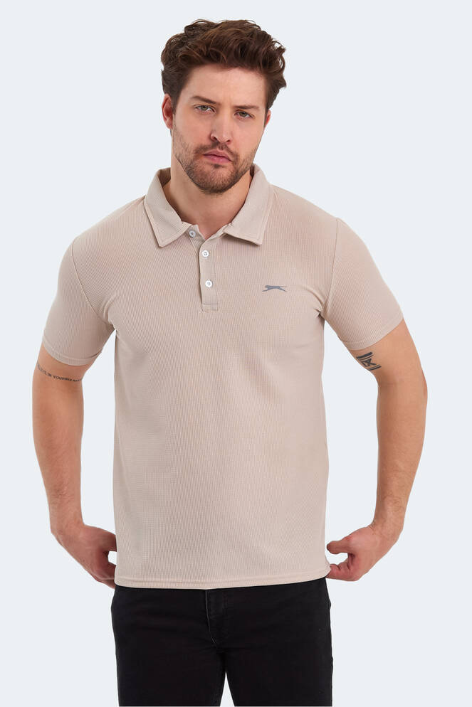 Slazenger SAUNDRA Erkek T-Shirt Bej