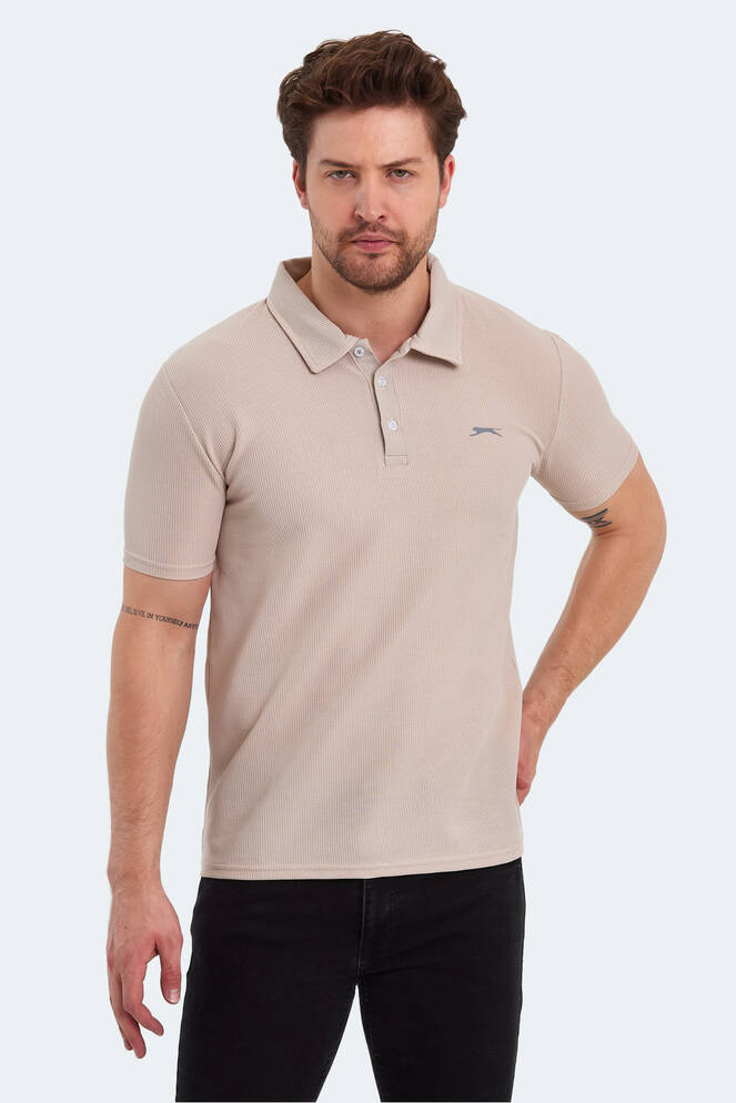 Slazenger SAUNDRA Erkek T-Shirt Bej