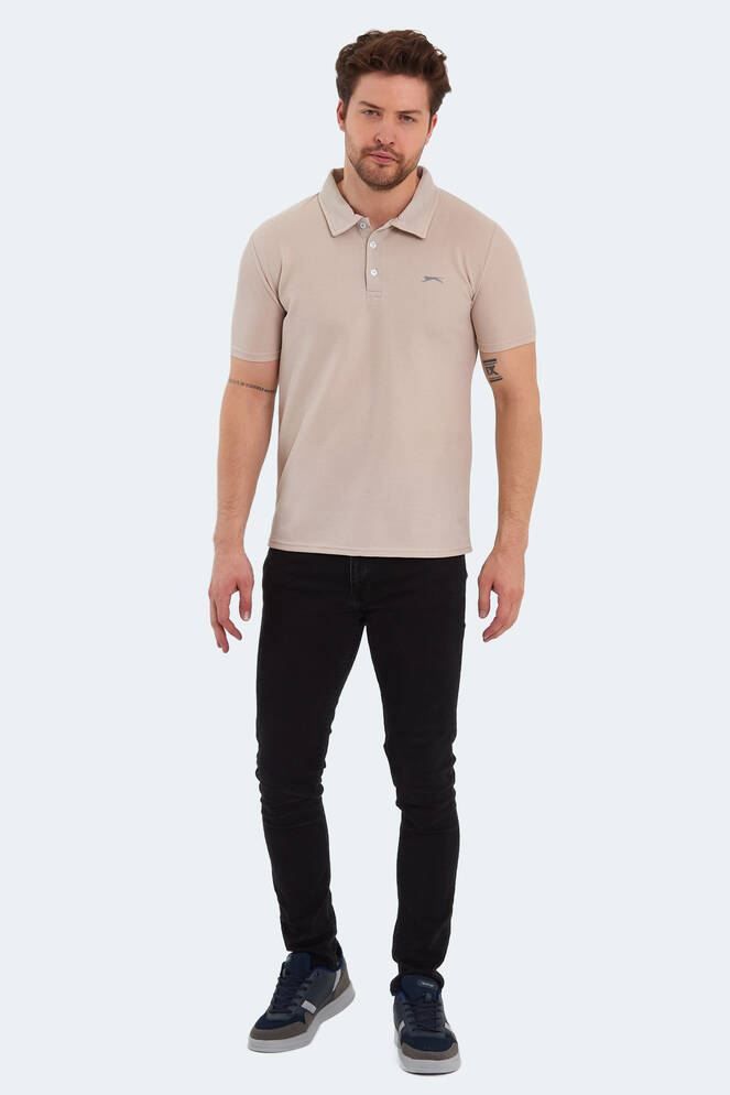 Slazenger SAUNDRA Erkek T-Shirt Bej