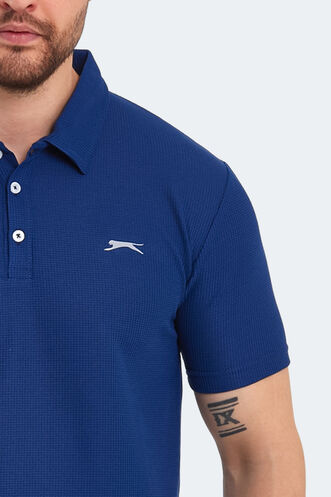 Slazenger SAUNDRA Erkek T-Shirt Indigo - Thumbnail