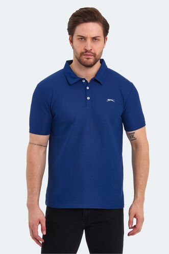 Slazenger SAUNDRA Erkek T-Shirt Indigo - Thumbnail