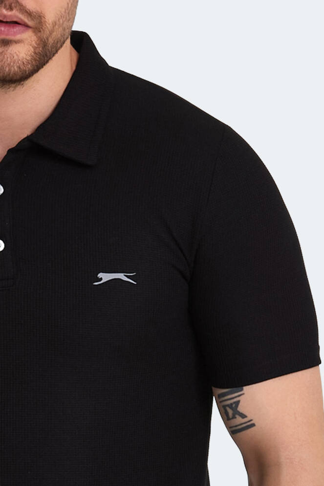 Slazenger SAUNDRA Erkek T-Shirt Siyah