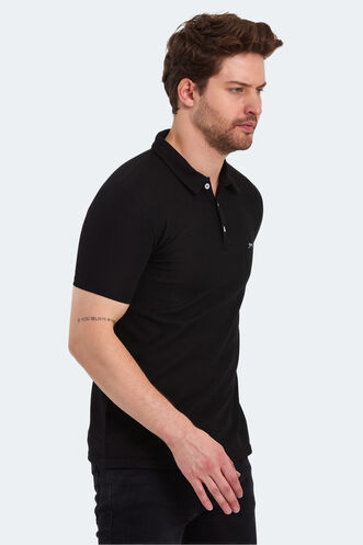 Slazenger SAUNDRA Men's T-Shirt Black - Thumbnail