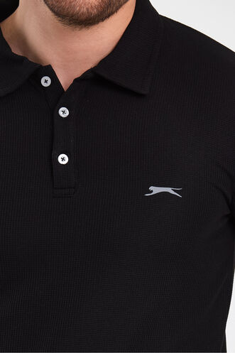 Slazenger SAUNDRA Men's T-Shirt Black - Thumbnail