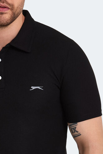 Slazenger SAUNDRA Men's T-Shirt Black - Thumbnail