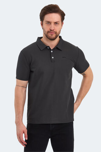 Slazenger SAUNDRA Men's T-Shirt Dark Grey - Thumbnail