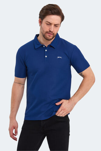 Slazenger SAUNDRA Men's T-Shirt Indigo - Thumbnail
