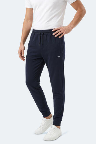 Slazenger - Slazenger SAVAGE Erkek Lacivert Eşofman Altı