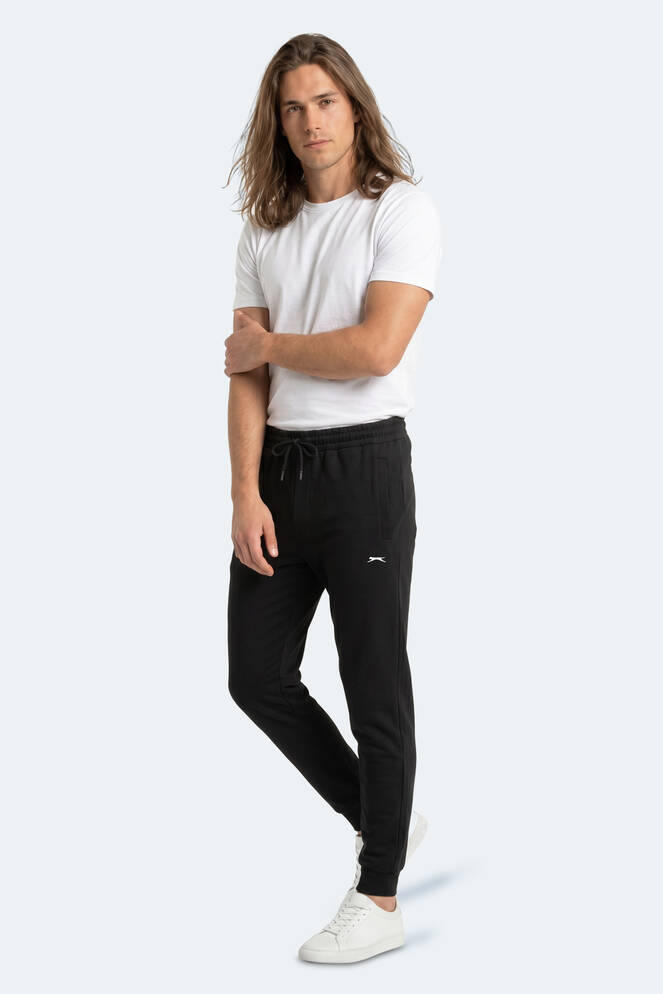 Slazenger SAVAGE Erkek Siyah Eşofman Altı