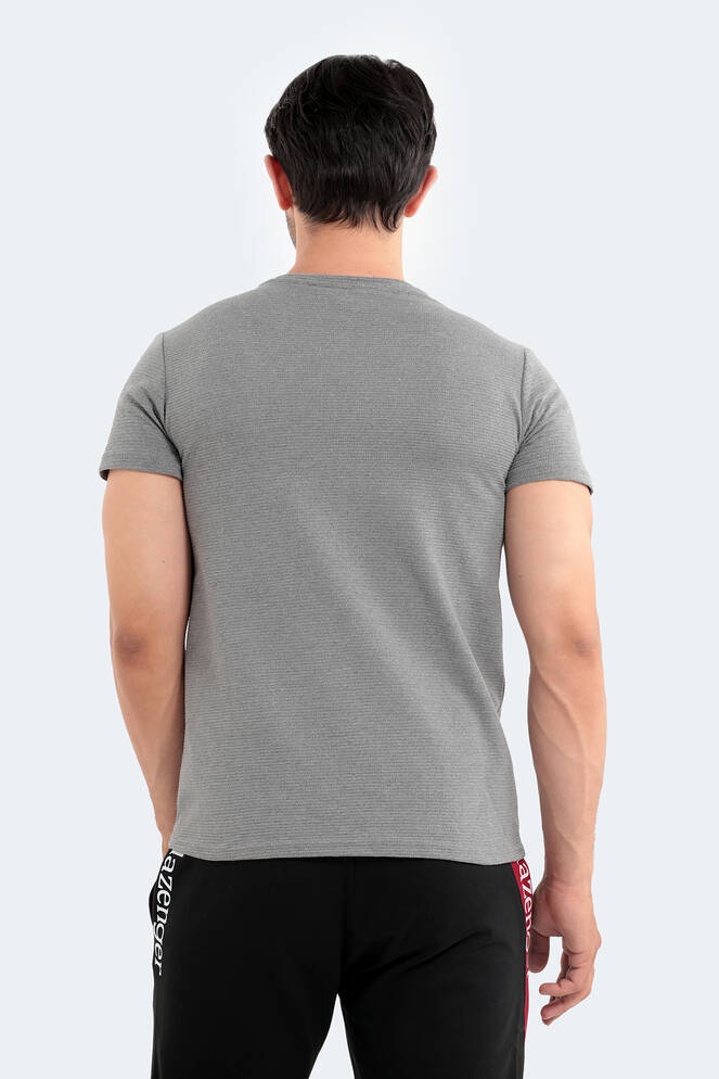 Slazenger SAWYER Erkek Kısa Kollu T-Shirt Antrasit