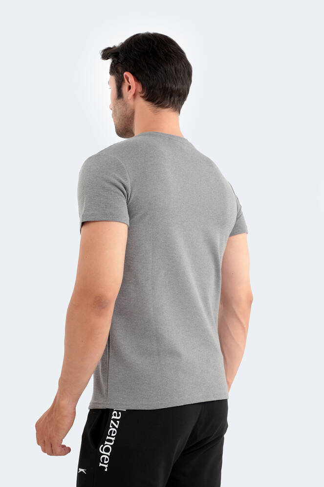 Slazenger SAWYER Erkek Kısa Kollu T-Shirt Antrasit