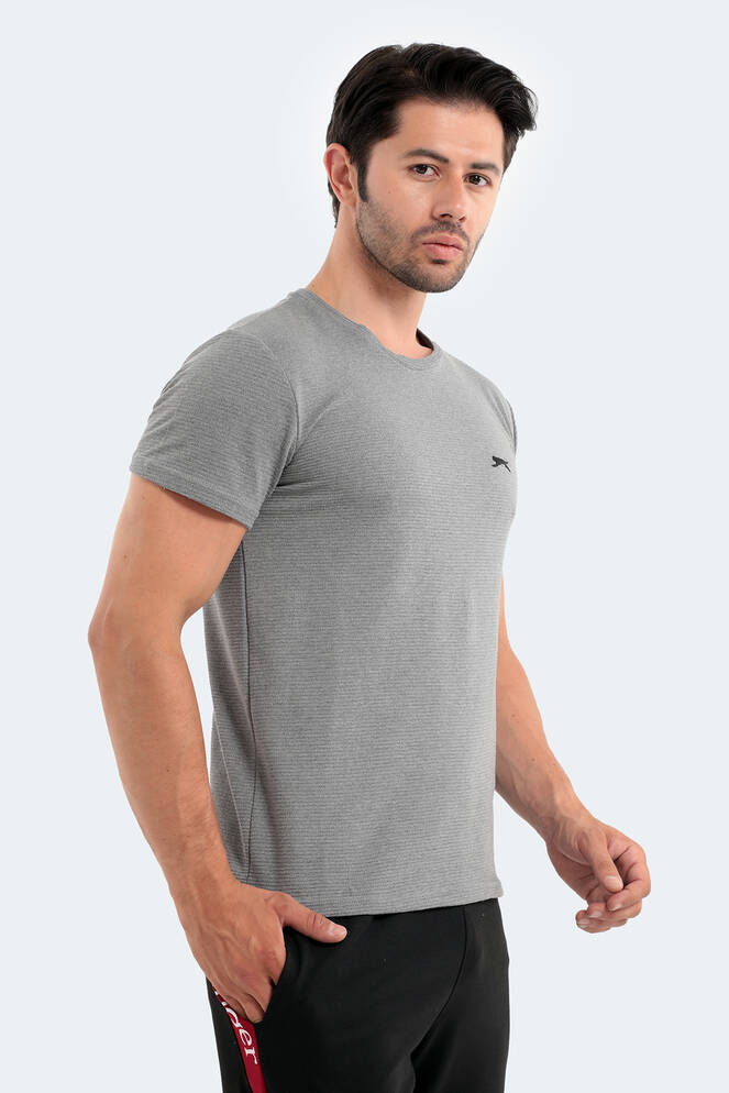 Slazenger SAWYER Erkek Kısa Kollu T-Shirt Antrasit