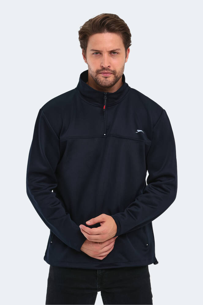 Slazenger SEND Erkek Sweatshirt Lacivert