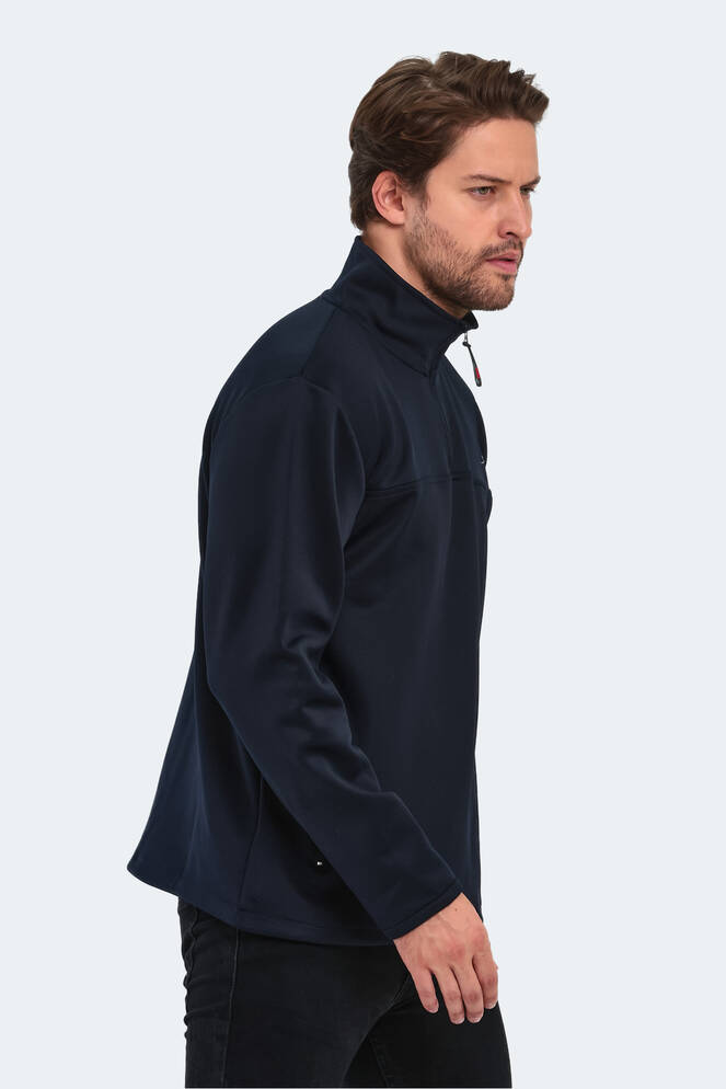 Slazenger SEND Erkek Sweatshirt Lacivert