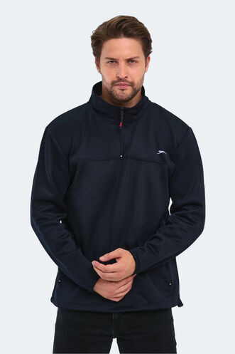 Slazenger - Slazenger SEND Erkek Sweatshirt Lacivert
