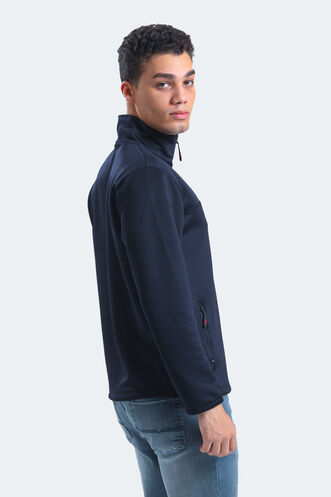 Slazenger SEND Men's Sweatshirt Navy - Thumbnail