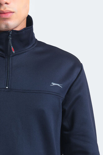 Slazenger SEND Men's Sweatshirt Navy - Thumbnail